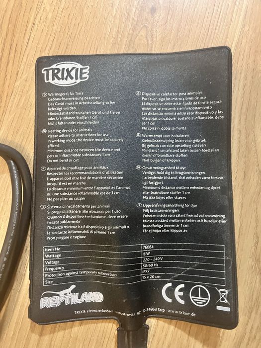 Mata grzewcza Trixie dla gadów
