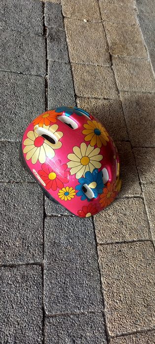 Kask rowerowy dla dziewczynki