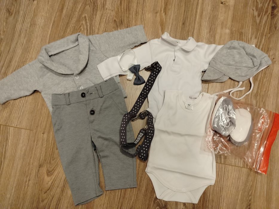 Ubranko do chrztu dla chłopca, rozmiar 62