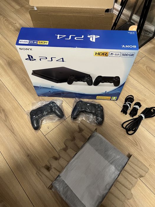Playstation 4 slim 2x kontroler stan idealny