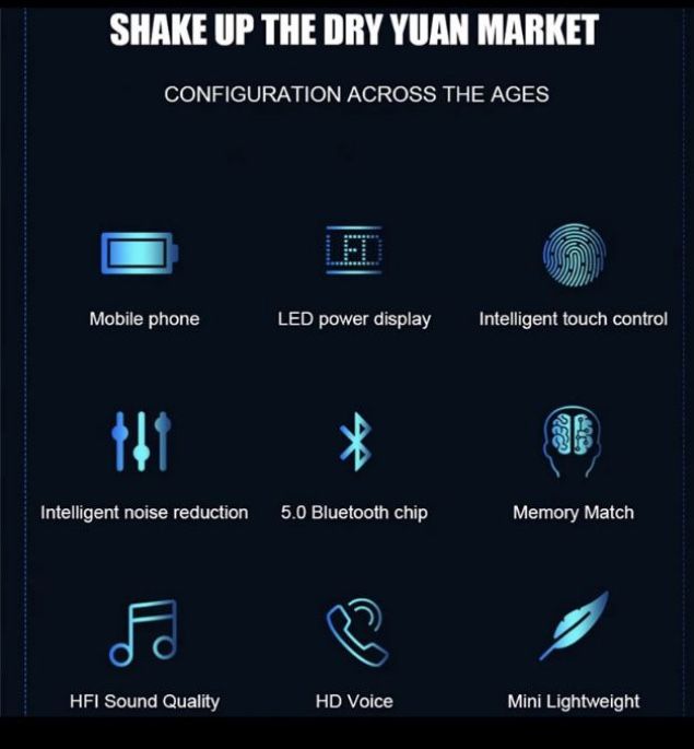 Fones bluetooth novos64575230639362123