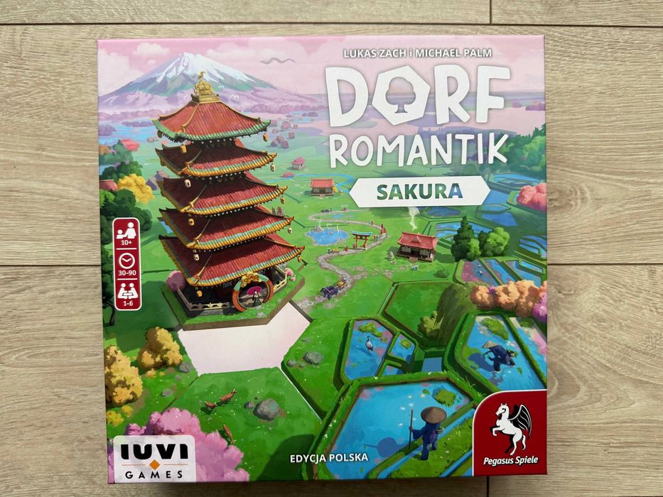 Dorfromantik Sakura + minidodatek Japolonia - gra planszowa polska