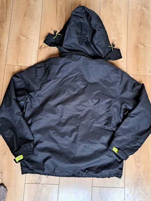 Kurtka narciarska męska czarna XL