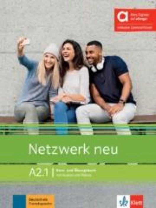 Netzwerk neu A2.1. Kurs- und Ubungsbuch Klett Polska praca zbiorowa Ro