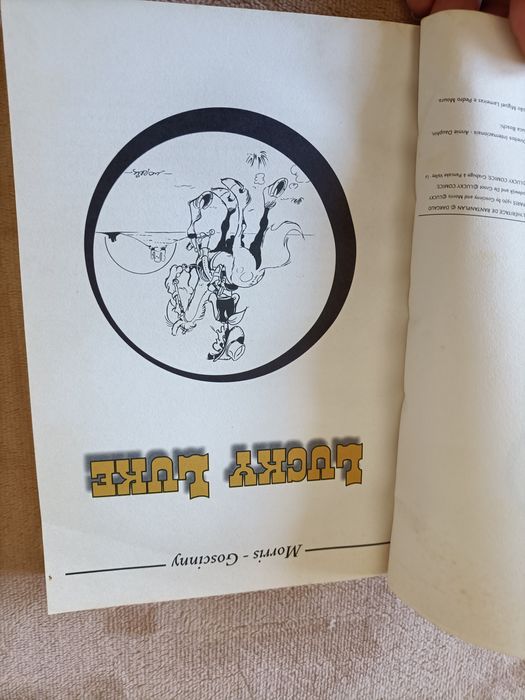 Livro lucky luke banda desenhada