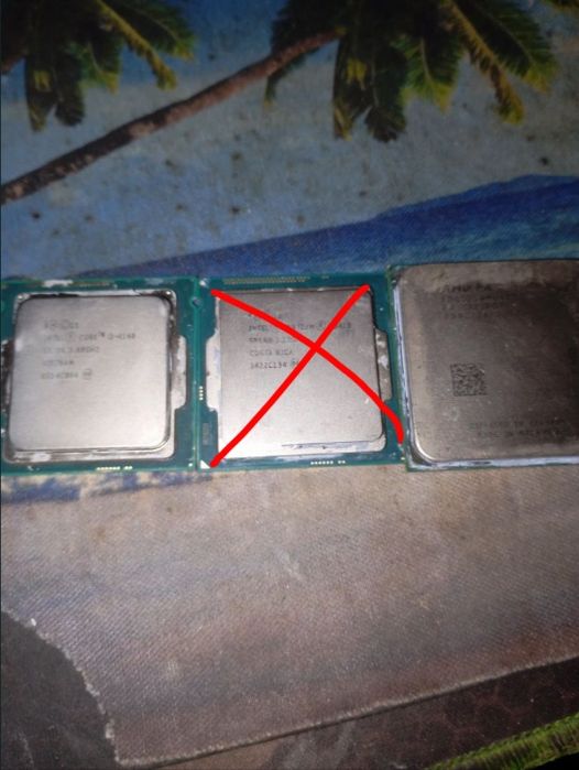 Запчастини для старого пк. Процесори, кулери (від Intel) та оптичний привід