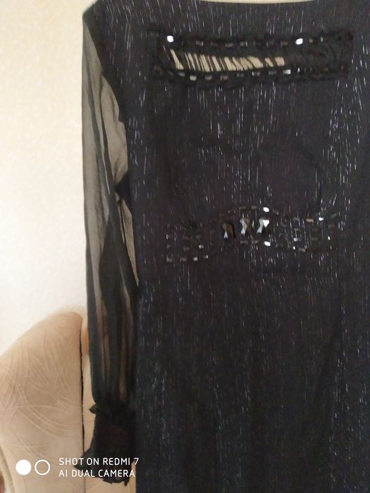 Платье черное, Размер 40