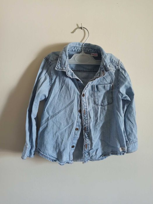 Zara 98 koszula dżinsowa 98  unisex