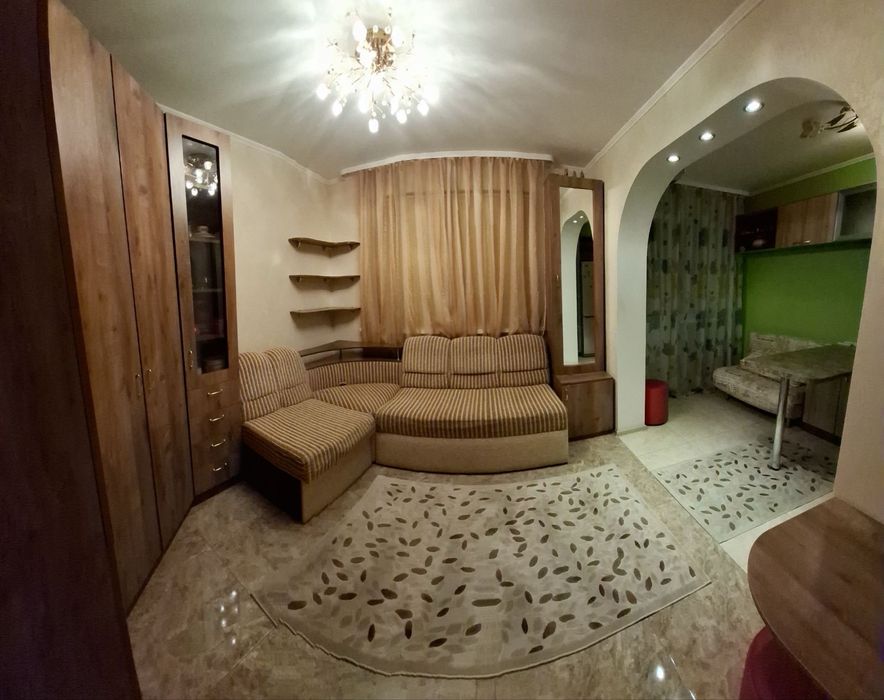 Простора однокімнатна квартира біля моря з ремонтом