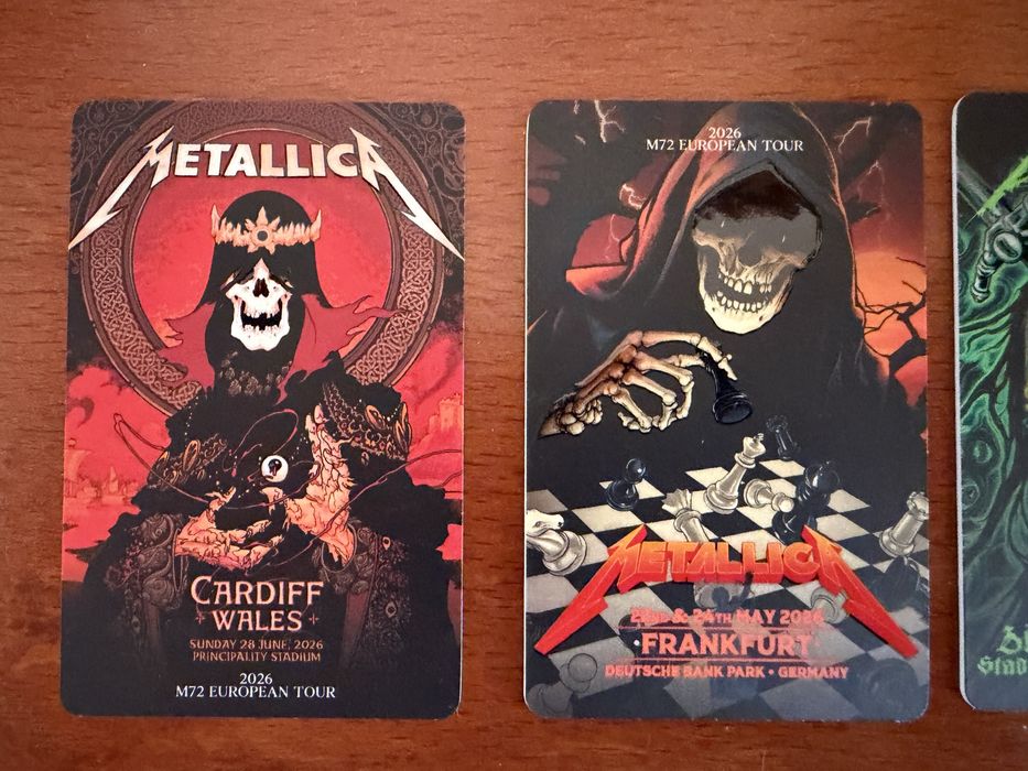 Metallica Fancards