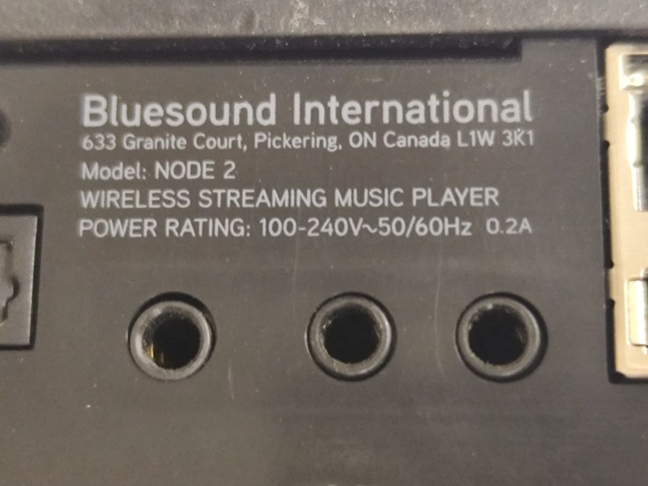 Bluesound model: Node2