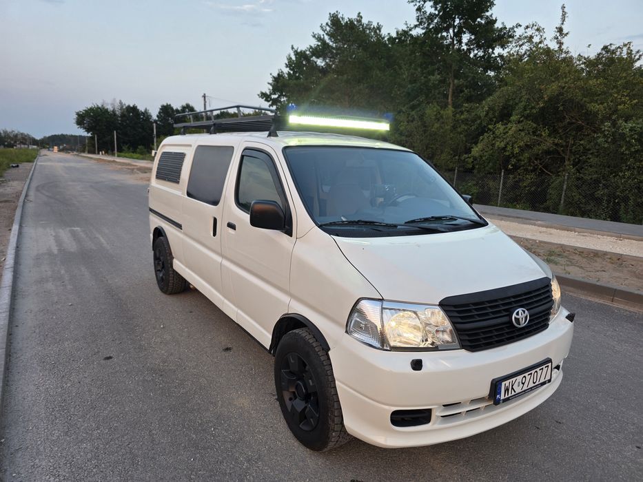 Toyota Hiace 4x4 Klima/Hak/Long/Projekt Kamper/Zamiana