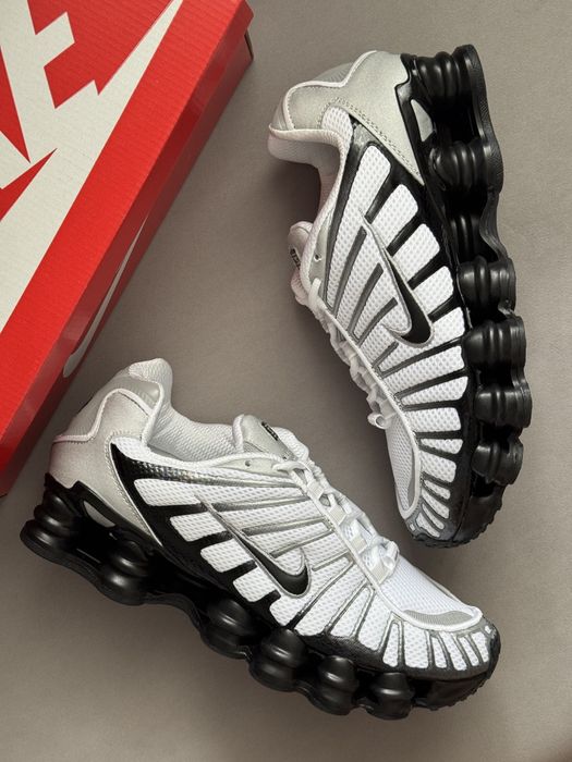 36-45 Nike Shox TL Black White (без предплат)