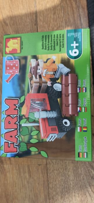 Klocki traktor farm