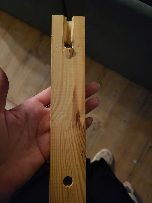 Ikea łóżko kura sosna