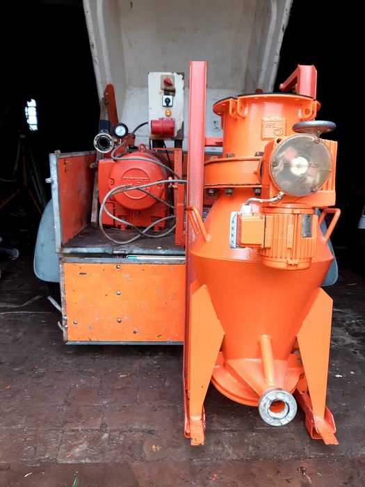 Mobilny serwis agregatów tynkarskich silomatów