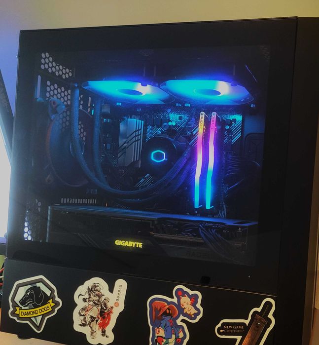PC Gaming Ryzen 7 5700X3D + RX 7800 XT + LG Monitor 1440p 165Hz