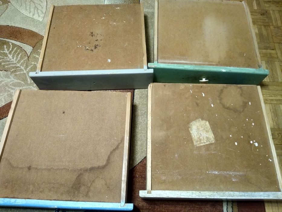 szuflady  niebieskie  sztuk  2