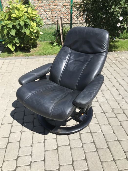 Крісло реклайнер (0069) шкіряне крісло релакс