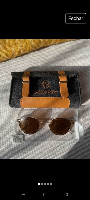 Óculos de sol French retro