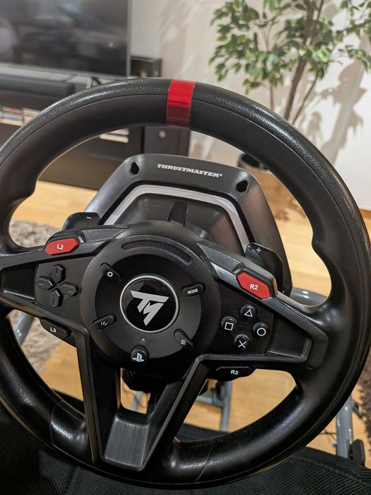 Thrustmaster t128 + cadeira playset loguitech challenge x G edition