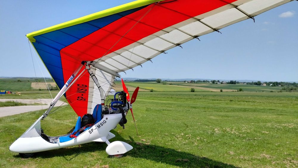 motolotnia libre 3 wozek echo2  rotax 582