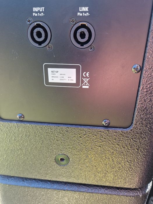 2 kolumny Proel net-10p ,super stan cena za 2 sztuki