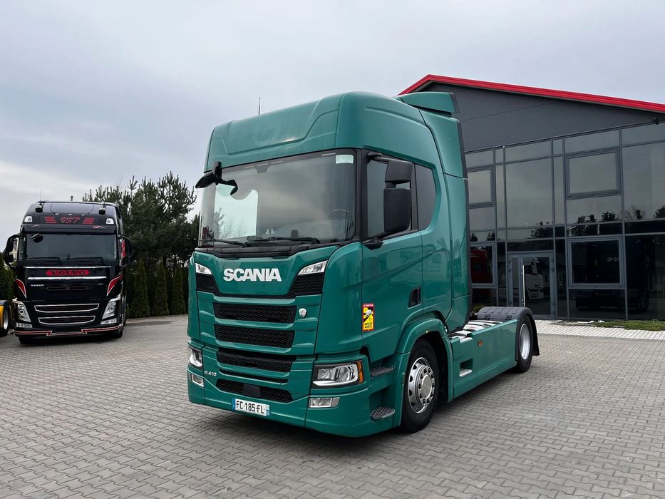 Scania R410 SPROWADZONA Z FRANCJI SERWISOWANA FULL LED NAVI  Retarder Aktywny tempomat Klima postojowa