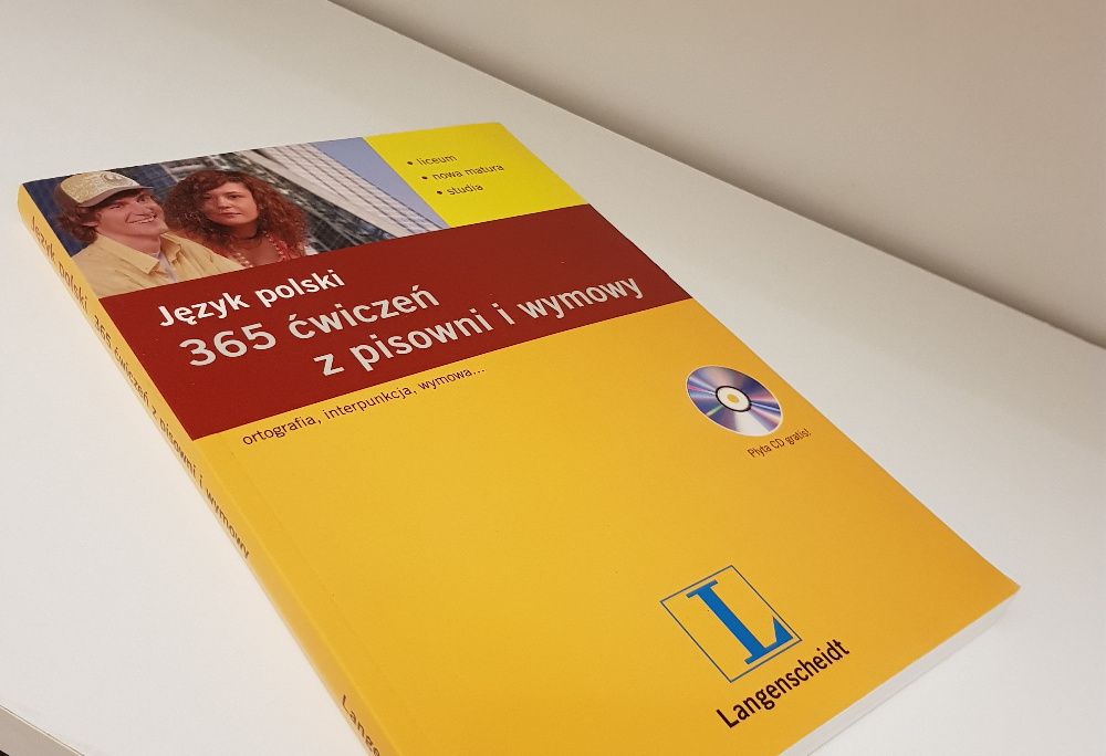 Nowa książka Język polski 365 ćwiczeń z pisowni i wymowy Langenscheidt