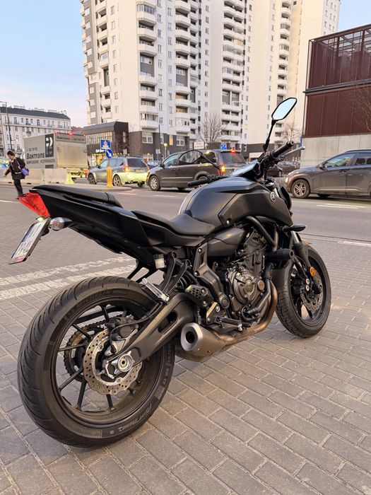 Yamaha mt-07 czarny mat A2!