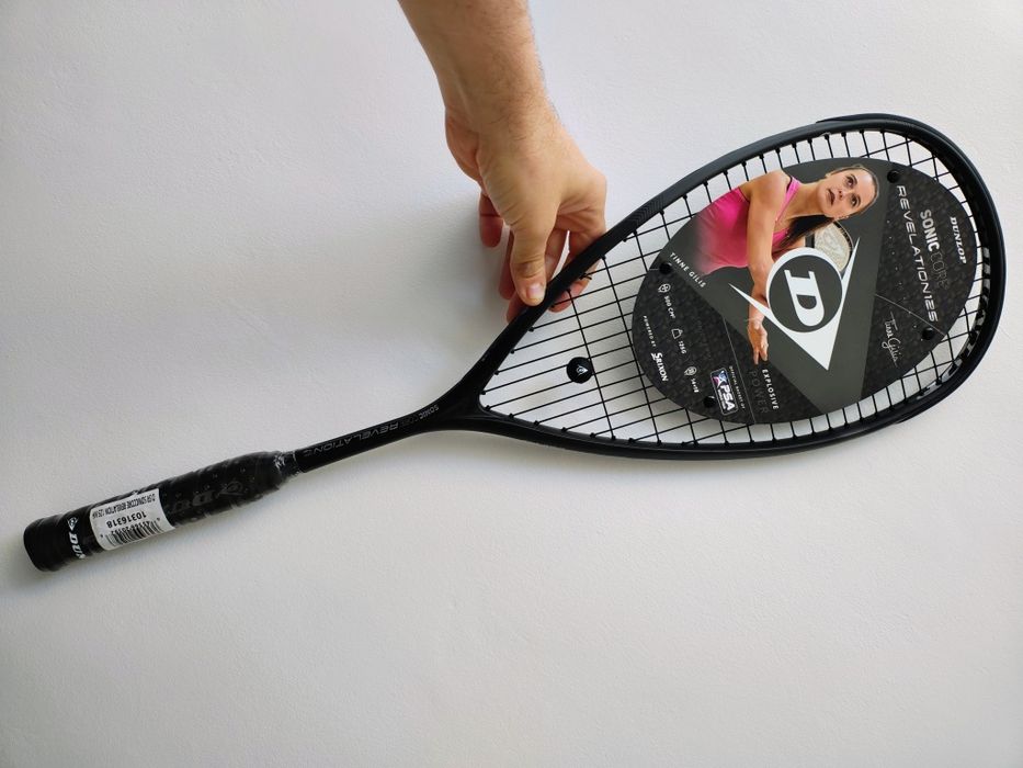 Rakieta do squasha Dunlop Sonic Core Revelation 125 piłka gratis
