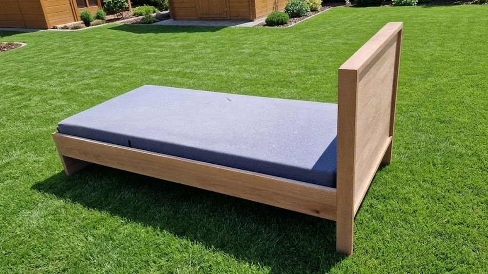 Łóżko dębowe 90 x 200