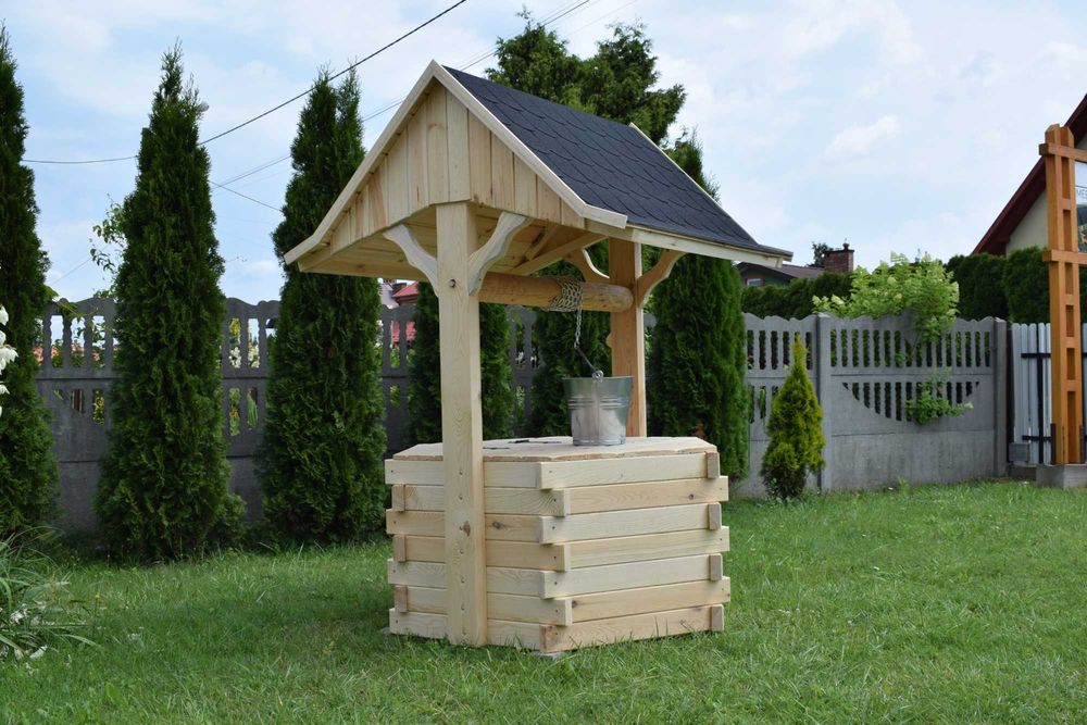 Studnia Ogrodowa, Ozdobna, Góralska, Drewniana