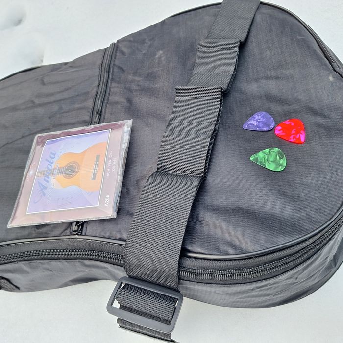 Gitara klasyczna ALAMO  CL-60 , pełnowymiarowa, akcesoria,  OUTLET