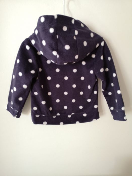 Bluza polarowa z kapturem TU r. 80