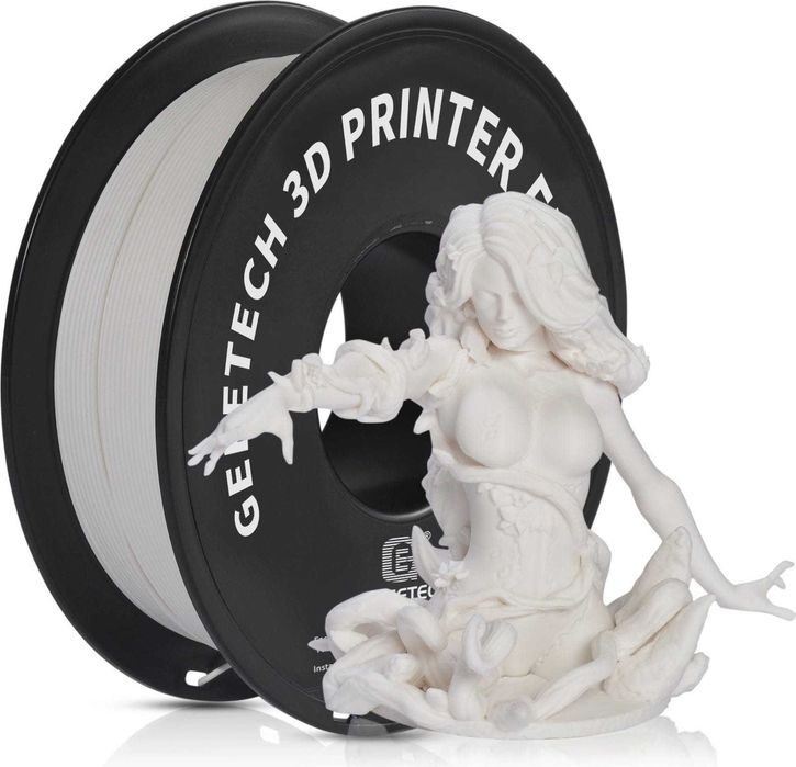 Filamento PLA 1,75mm Geeetech Matte White
