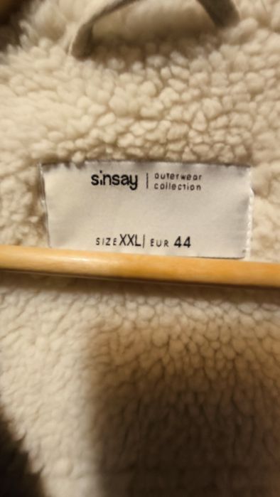 Kurtka kożuszek beżowa