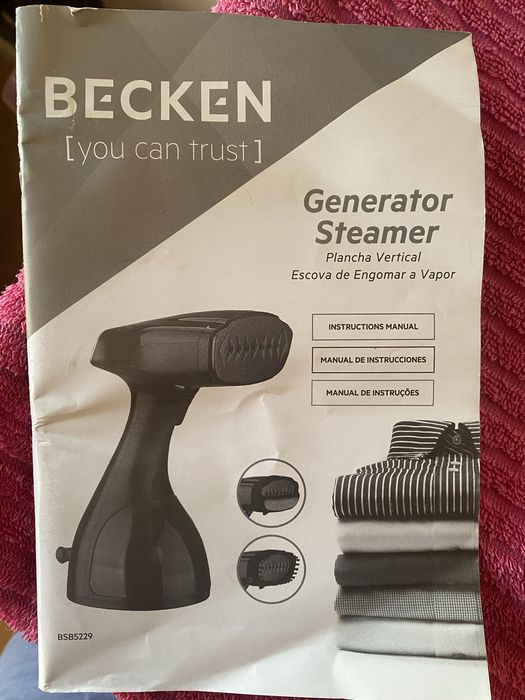 Ferro vertical a vapor Becken