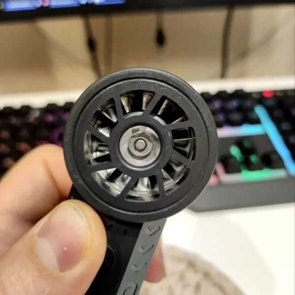 Потужна акумуляторна повітродувка для ПК, мангала.Турбовентилятор