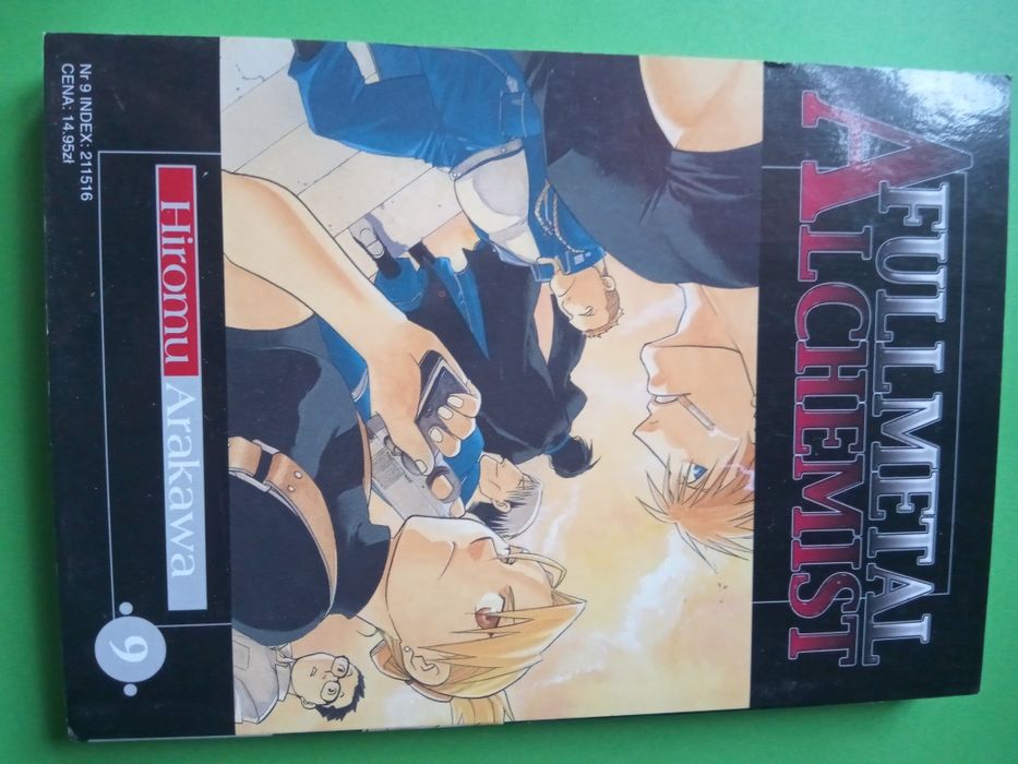 Manga Fullmetal Alchemist tom 9