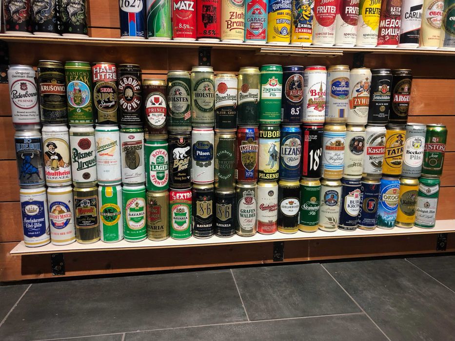 Банка  з пива, пивна банка металева