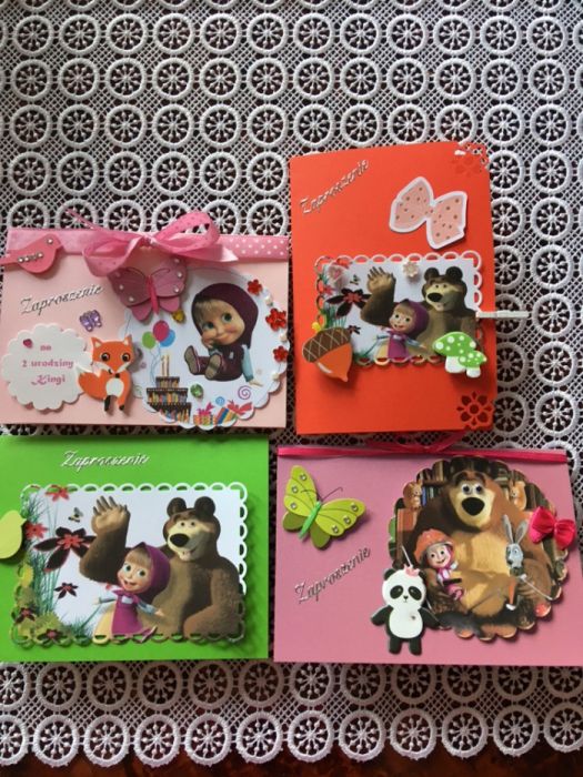 Zaproszenia na urodzinki dzieci