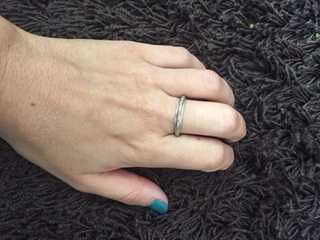 anel fininho prateado