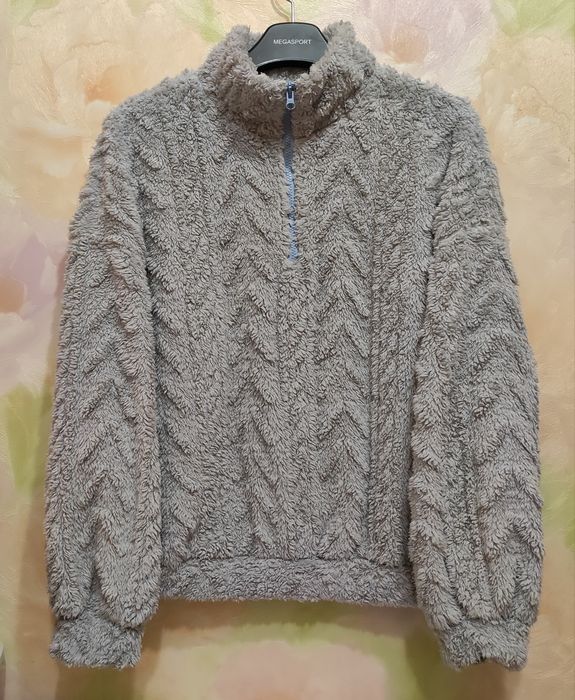 Женская флисовая кофта, свитшот от Shein р.ХL