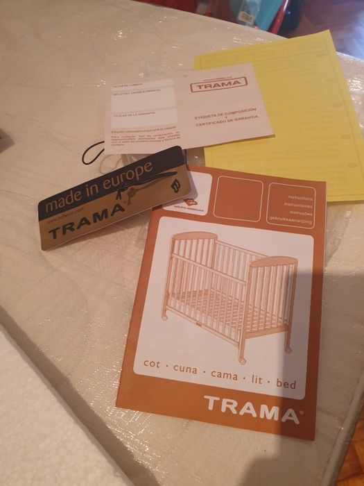 Cama/Berço para bebé TRAMA