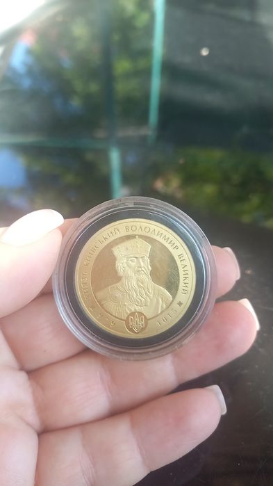 Монета Князь Київський Володимир Великий