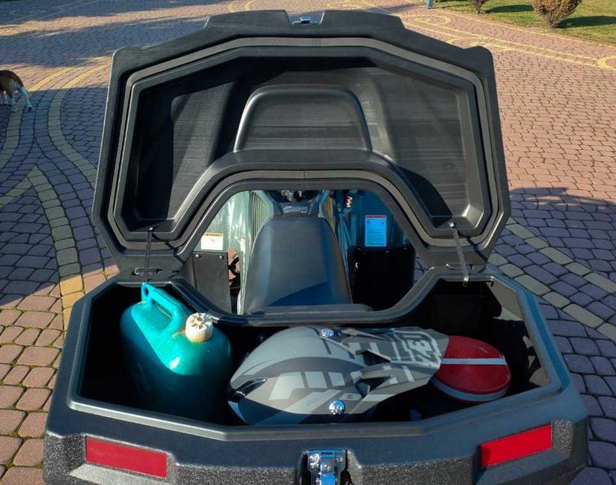 Kufer box EXTRCRAFT tył tylny 78L + OPARCIE/ZAMEK uniwersalny QUAD ATV