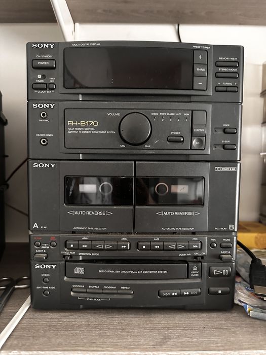 Wieża SONY z lat 90’tych