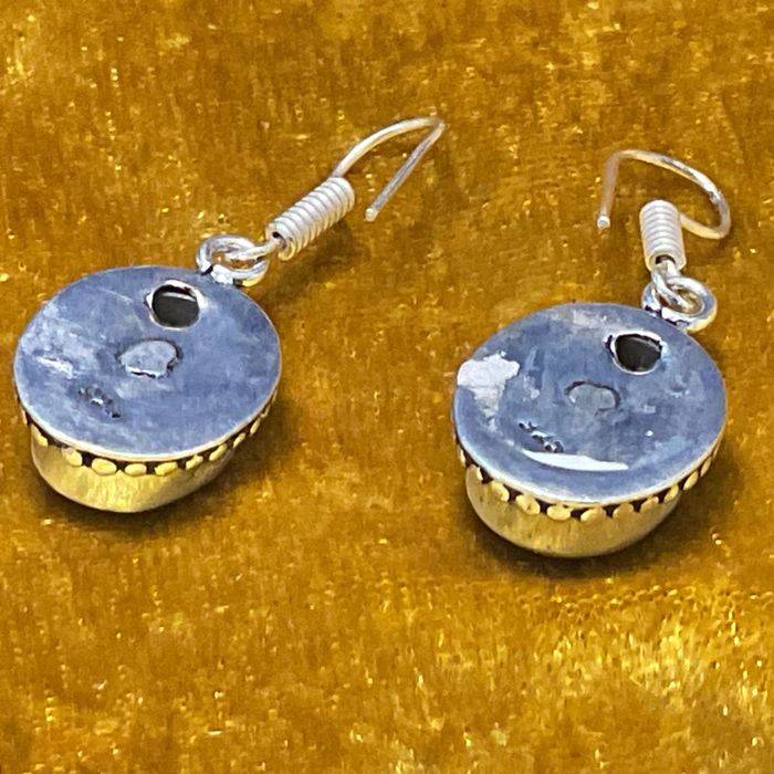 Brincos prata 925 compri,4 cm