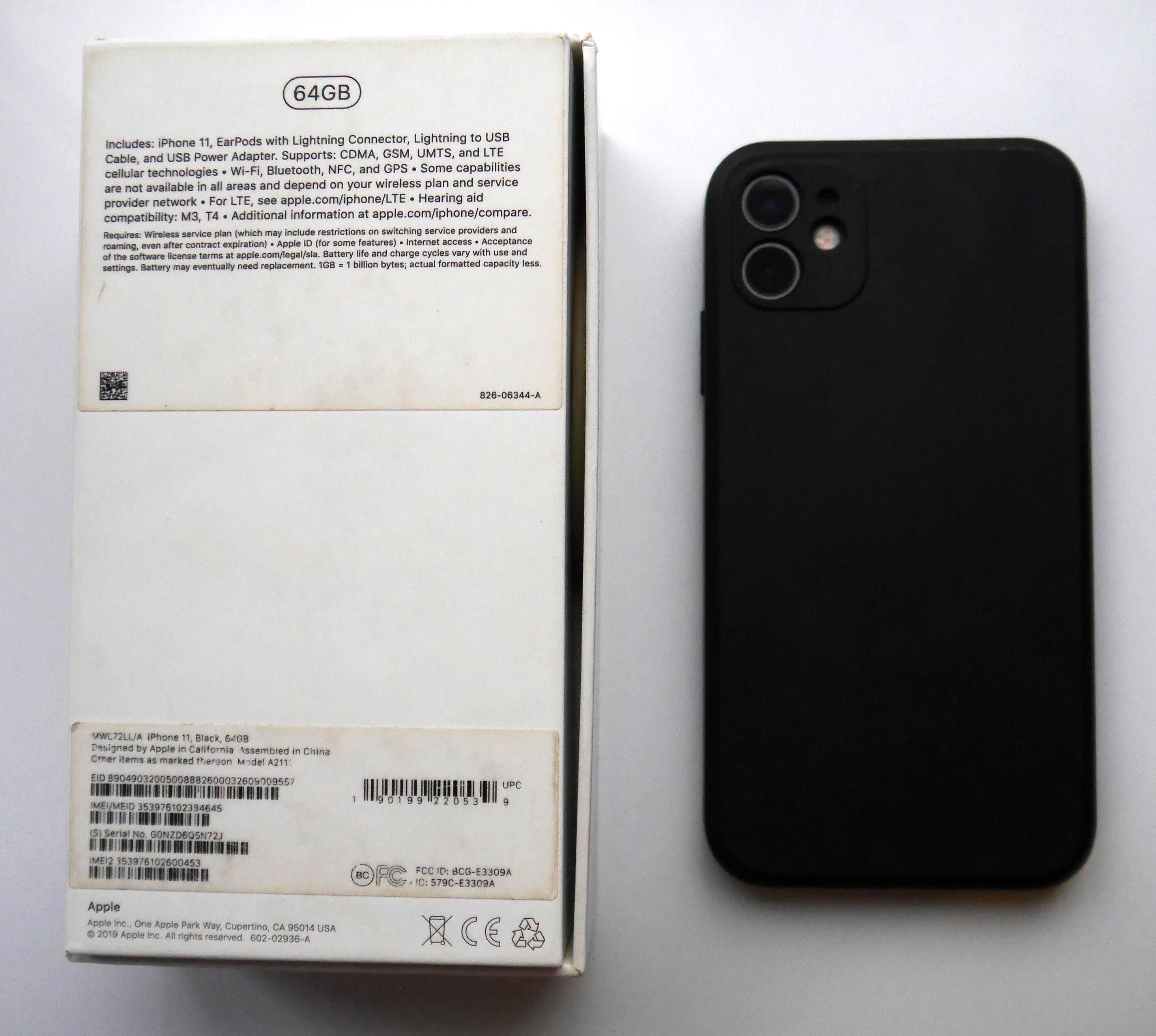 Iphone 11 Black 64 Gb: 10 000 грн. - Мобильные телефоны / смартфоны Макеевка  на Olx